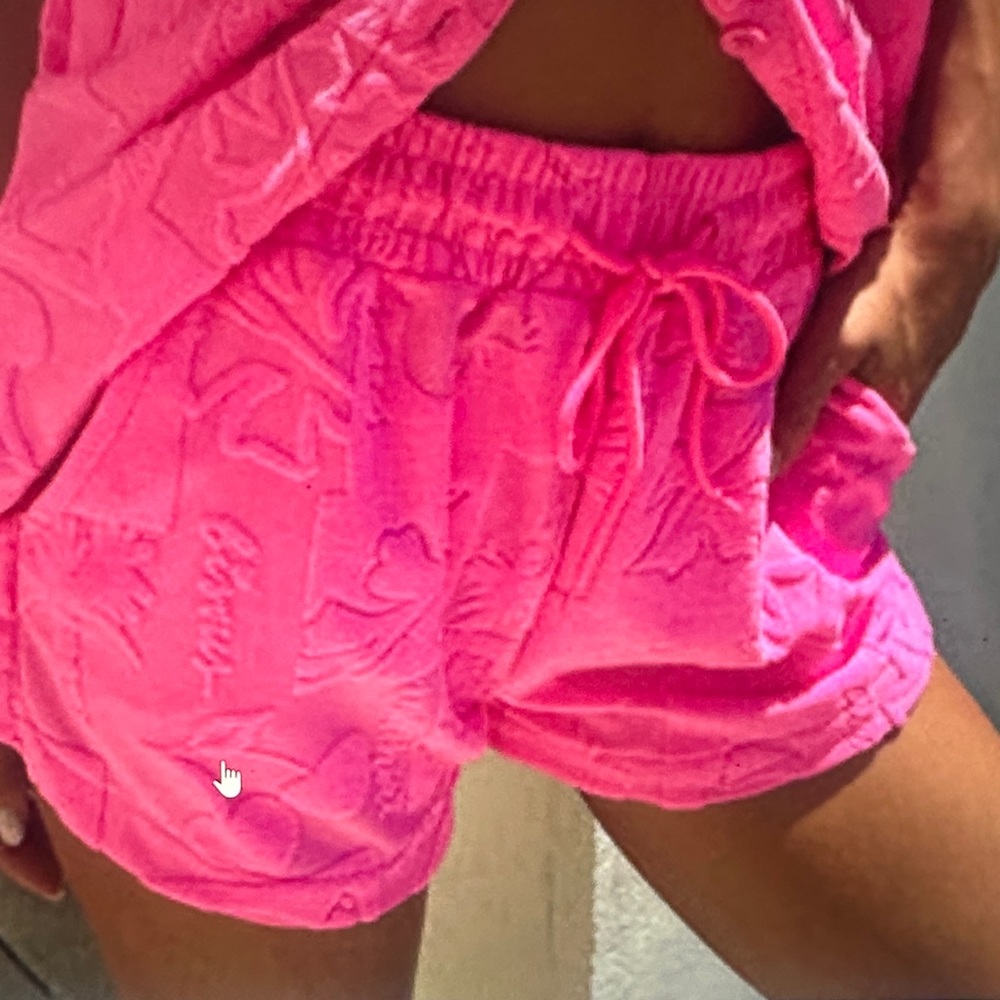 Beach Riot Bright Pink Athletic Shorts